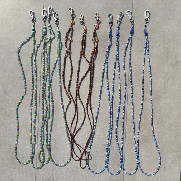 NEW HANDMADE | Beaded Lanyard | ID Badge Card Holder | Teacher Nurse Gift - Picture 3 of 11